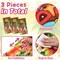3 Pcs Summer Tiki Table Covers 54'' x 108'' Hawaiian Luau Tablecloths